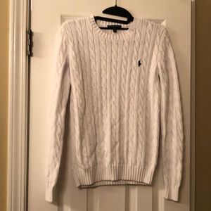 White Ralph Lauren sweater